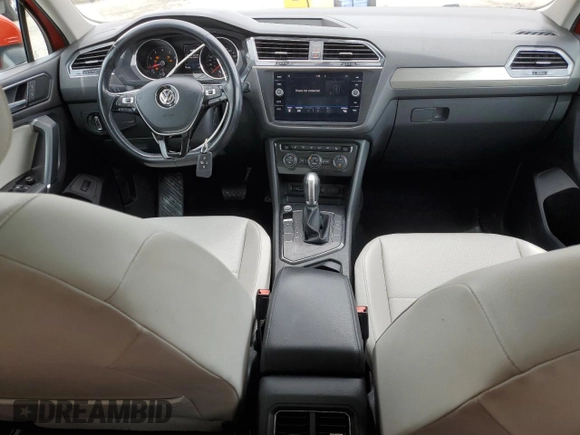 2018 Volkswagen Tiguan SEL with VIN 3VV3B7AX8JM083219, listed as a Copart auction lot 54275945 with 59,780 mi miles and Salvage title. Bid and sale history available at DreamBid. Image 8.
