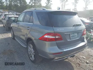 2015 Mercedes-Benz M 350 with VIN 4JGDA5JB2FA483386, listed as a IAAI auction lot 42597674 with 202,833 mi miles and . Bid and sale history available at DreamBid. Image 3.