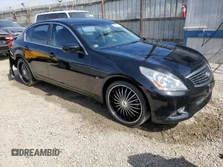 2015 Infiniti Q40 with VIN JN1CV6AP7FM503669, listed as a Copart auction lot 75824144 with 128,440 mi miles and Salvage Title. Bid and sale history available at carsss.com. Image 4.