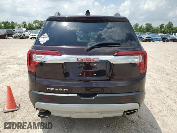 2021 GMC Acadia SLE z VIN 1GKKNKLS9MZ157731, wystawiony jako Copart lot #54155425 z przebiegiem 64 347 mil mil oraz Szkoda całkowita • Salvage title. Historia ofert i sprzedaży dostępna na DreamBid. Obrazek 6.