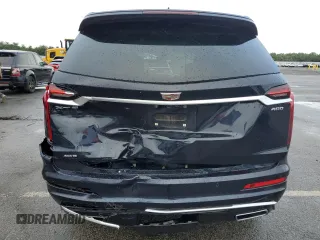 2022 Cadillac XT6 Premium Luxury with VIN 1GYKPDRS1NZ118166, listed as a Copart auction lot 67482984 with 24,980 mi miles and Salvage Title. Bid and sale history available at carsss.com. Image 6.