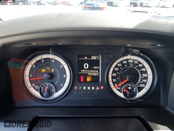 2019 Ram 1500 Tradesman с VIN 1C6RR6FT5KS585898, выставлен на аукционе Copart как лот 47613225 с пробегом 70 046 миль миль и Списание • Salvage title. История ставок и продаж доступна на DreamBid. Изображение 9.