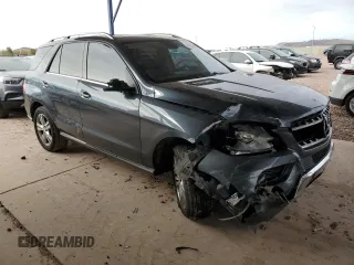 2013 Mercedes-Benz M 350 with VIN 4JGDA5JB8DA103562, listed as a Copart auction lot 45216375 with 157,395 mi miles and Salvage Title. Bid and sale history available at DreamBid. Image 4.