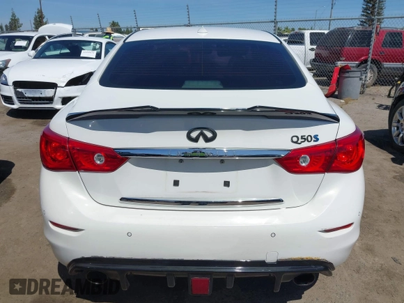 2014 Infiniti Q50 Hybrid Premium z VIN JN1AV7AP3EM690226, wystawiony jako IAAI lot #42259111 z przebiegiem 140 424 mil mil oraz . Historia ofert i sprzedaży dostępna na DreamBid. Obrazek 17.