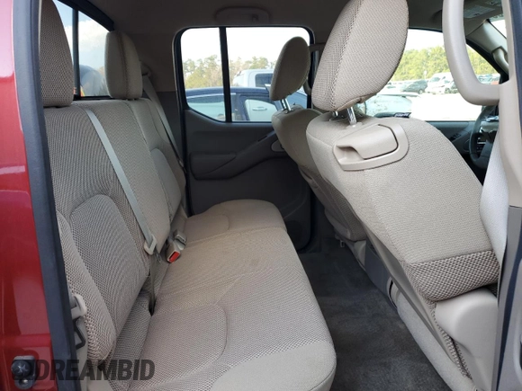 2014 Nissan Frontier SV with VIN 1N6AD0ERXEN750139, listed as a Copart auction lot 43725155 with 35,023 mi miles and Salvage Title. Bid and sale history available at DreamBid. Image 10.