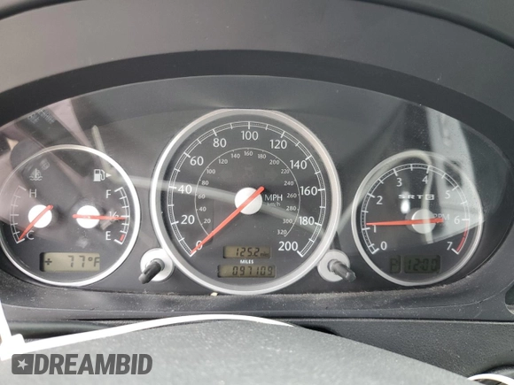 2005 Chrysler Crossfire с VIN 1C3AN75N55X055680, выставлен на аукционе Copart как лот 58017135 с пробегом 97 109 миль миль и Списание • Salvage title. История ставок и продаж доступна на DreamBid. Изображение 9.