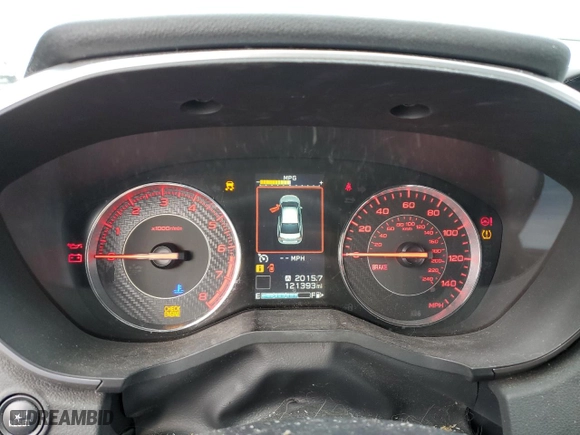 2017 Subaru Impreza Sport with VIN 4S3GTAK6XH1751786, listed as a Copart auction lot 86219994 with 121,393 mi miles and Salvage Title. Bid and sale history available at carsss.com. Image 9.