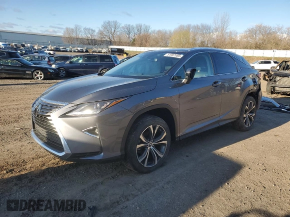 2019 Lexus RX with VIN 2T2BZMCA1KC185660, listed as a Copart auction lot 51997085 with 39,043 mi miles and Clean Title. Bid and sale history available at carsss.com. Image 1.