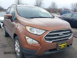2020 Ford EcoSport SE with VIN MAJ6S3GL7LC366150, listed as a IAAI auction lot 41688231 with 71,976 mi miles. Bid and sale history available at carsss.com. Image 1.