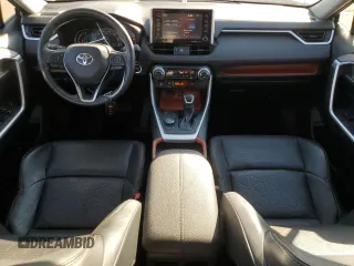 2019 Toyota RAV4 Adventure with VIN 2T3J1RFV3KC008618, listed as a Copart auction lot 74594424 with 41,722 mi miles and Salvage title. Bid and sale history available at DreamBid. Image 8.