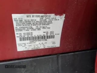 2017 Ford Taurus SHO с VIN 1FAHP2KT0HG137286, выставлен на аукционе Copart как лот 41818264 с пробегом 95 318 миль миль и Списание • Salvage title. История ставок и продаж доступна на DreamBid. Изображение 12.