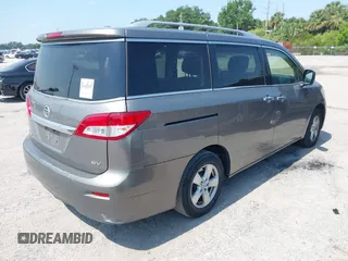 2017 Nissan Quest SV z VIN JN8AE2KP8H9166399, wystawiony jako IAAI lot #42311238 z przebiegiem 168 475 mil mil oraz . Historia ofert i sprzedaży dostępna na DreamBid. Obrazek 4.