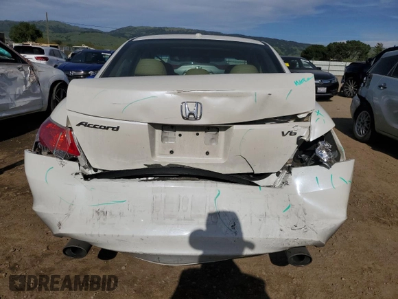 2010 Honda Accord Sdn EX-L with VIN 1HGCP3F84AA010213, listed as a Copart auction lot 52984445 with 94,418 mi miles and Salvage Title. Bid and sale history available at carsss.com. Image 6.