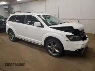 2017 Dodge Journey Crossroad Plus z VIN 3C4PDCGG1HT536297, wystawiony jako Copart lot #58489885 z przebiegiem 101 865 mil mil oraz Szkoda całkowita • Salvage title. Historia ofert i sprzedaży dostępna na DreamBid. Obrazek 4.