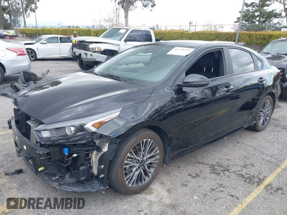2023 Kia Forte GT-Line with VIN 3KPF54AD1PE652633, listed as a IAAI auction lot 41776227 with 16,915 mi miles. Bid and sale history available at carsss.com. Image 18.