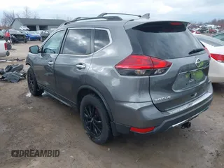 2017 Nissan Rogue SV with VIN 5N1AT2MV6HC830212, listed as a IAAI auction lot 41868209 with 48,152 mi miles. Bid and sale history available at carsss.com. Image 3.