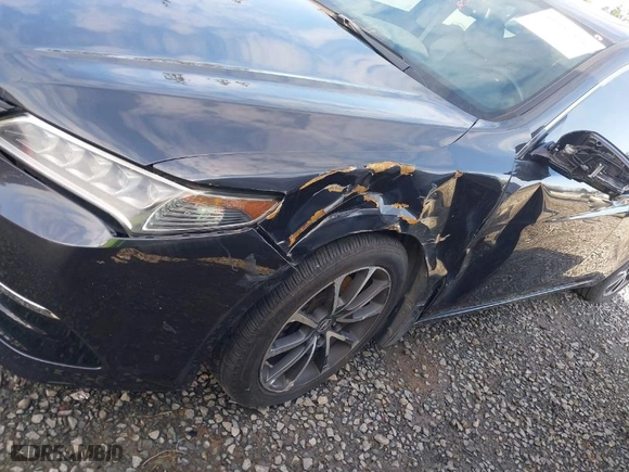 2016 Acura TLX V6 with VIN 19UUB2F33GA005093, listed as a IAAI auction lot 41937456 with 72,349 mi miles. Bid and sale history available at carsss.com. Image 6.