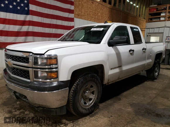 2014 Chevrolet Silverado 1500 Work Truck with VIN 1GCVKPEH0EZ292758, listed as a Copart auction lot 54759165 with 204,786 mi miles and Clean Title. Bid and sale history available at DreamBid. Image 1.