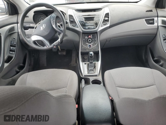 2016 Hyundai Elantra SE with VIN 5NPDH4AE7GH703619, listed as a Copart auction lot 53146755 with Not provided miles and Salvage title. Bid and sale history available at DreamBid. Image 8.