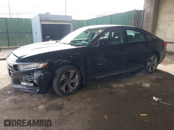 2018 Honda Accord EX with VIN 1HGCV1F4XJA019795, listed as a IAAI auction lot 41485199 with 66,389 mi miles and . Bid and sale history available at DreamBid. Image 17.