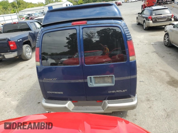 2002 Chevrolet Express z VIN 1GBFG15R421245601, wystawiony jako Copart lot #79137584 z przebiegiem 138 781 mil mil oraz Szkoda całkowita • Salvage title. Historia ofert i sprzedaży dostępna na DreamBid. Obrazek 6.