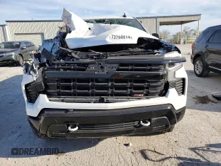 2022 Chevrolet Silverado 1500 LT Trail Boss with VIN 3GCUDFEL2NG661169, listed as a Copart auction lot 73760814 with Not Provided miles and Salvage Title. Bid and sale history available at DreamBid. Image 5.