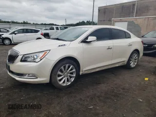 2014 Buick LaCrosse Leather with VIN 1G4GB5G39EF208867, listed as a Copart auction lot 65051634 with 142,253 mi miles and Salvage Title. Bid and sale history available at carsss.com. Image 1.