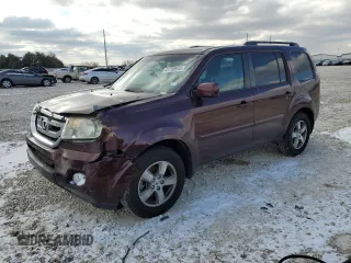 2011 Honda Pilot EX-L with VIN 5FNYF3H62BB044016, listed as a Copart auction lot 41798945 with 191,876 mi miles and Salvage Title. Bid and sale history available at carsss.com. Image 1.