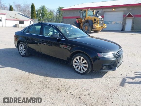 2012 Audi A4 2.0T Premium with VIN WAUBFAFL8CA116119, listed as a IAAI auction lot 42129077 with 167,839 mi miles. Bid and sale history available at carsss.com. Image 1.
