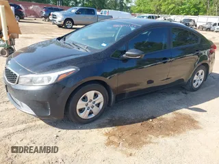 2017 Kia Forte LX with VIN 3KPFK4A76HE118046, listed as a IAAI auction lot 42004956 with 146,822 mi miles. Bid and sale history available at carsss.com. Image 18.