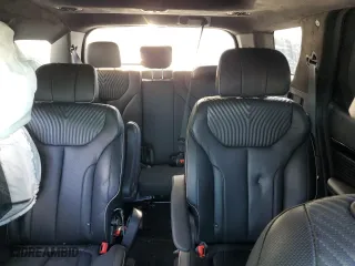 2024 Hyundai Palisade Calligraphy with VIN KM8R74GE7RU751108, listed as a Copart auction lot 50709255 with 15,120 mi miles and Salvage Title. Bid and sale history available at carsss.com. Image 10.