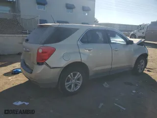 2013 Chevrolet Equinox LS with VIN 2GNALBEK6D1240236, listed as a Copart auction lot 88346695 with 101,524 mi miles and Salvage Title. Bid and sale history available at carsss.com. Image 3.