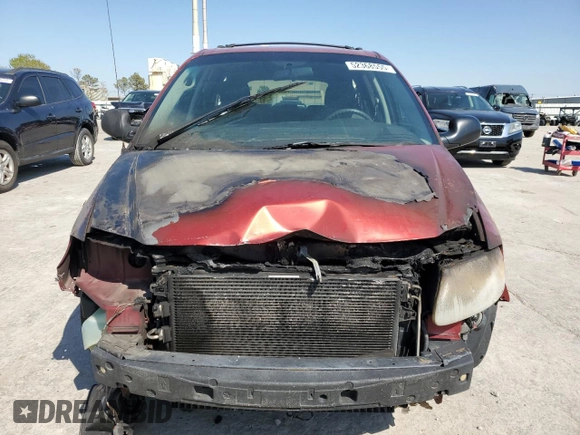 2007 Chrysler Town & Country LWB Touring with VIN 2A4GP54L37R321035, listed as a Copart auction lot 52368555 with 0 mi miles and Salvage Title. Bid and sale history available at carsss.com. Image 5.