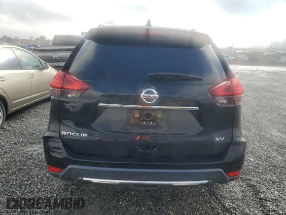 2017 Nissan Rogue SV with VIN 5N1AT2MN2HC826948, listed as a Copart auction lot 47982225 with 116,840 mi miles and Salvage Title. Bid and sale history available at carsss.com. Image 6.