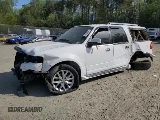 2017 Ford Expedition Max Limited z VIN 1FMJK2AT4HEA21964, wystawiony jako Copart lot #53931065 z przebiegiem 144 869 mil mil oraz Szkoda całkowita • Salvage title. Historia ofert i sprzedaży dostępna na DreamBid. Obrazek 1.