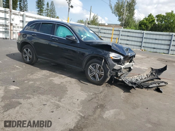 2021 Mercedes-Benz GLC 300 with VIN W1N0G8EB3MF884726, listed as a Copart auction lot 57429755 with 78,186 mi miles and Non repairable. Bid and sale history available at DreamBid. Image 4.