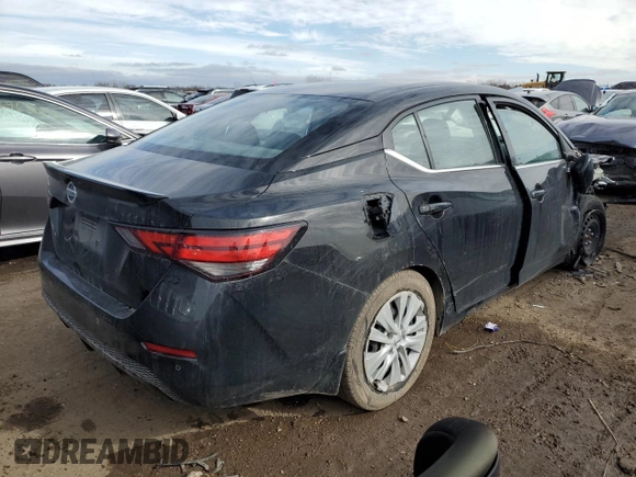 2022 Nissan Sentra S z VIN 3N1AB8BV0NY210359, wystawiony jako Copart lot #43751275 z przebiegiem 157 024 mil mil oraz Szkoda całkowita • Salvage title. Historia ofert i sprzedaży dostępna na DreamBid. Obrazek 3.
