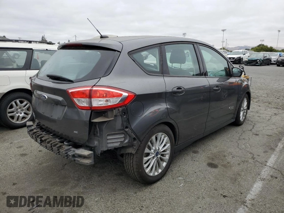 2017 Ford C-Max Energi SE with VIN 1FADP5EU2HL105998, listed as a Copart auction lot 62301574 with 101,358 mi miles and Salvage Title. Bid and sale history available at carsss.com. Image 3.