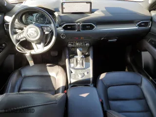 2021 Mazda CX-5 Signature with VIN JM3KFBEYXM0434778, listed as a Copart auction lot 51980255 with 34,283 mi miles and Salvage Title. Bid and sale history available at carsss.com. Image 8.