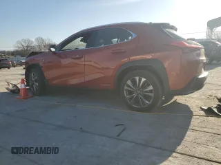 2020 Lexus UX 250h F Sport with VIN JTHR9JBH9L2024777, listed as a Copart auction lot 48726805 with 34,462 mi miles and Salvage title. Bid and sale history available at DreamBid. Image 2.