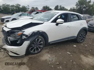 2019 Mazda CX-3 Grand Touring with VIN JM1DKFD7XK0430692, listed as a Copart auction lot 74738574 with 66,205 mi miles and Clean Title. Bid and sale history available at carsss.com. Image 1.