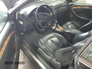 2005 Mercedes-Benz CLK 3.2L with VIN WDBTK65GX5T053146, listed as a Copart auction lot 53357484 with 113,440 mi miles and Salvage Title. Bid and sale history available at carsss.com. Image 8.