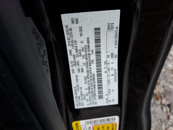 2022 Ford Ranger XL with VIN 1FTER1FH4NLD30034, listed as a Copart auction lot 82263364 with 32,765 mi miles and Salvage Title. Bid and sale history available at carsss.com. Image 12.