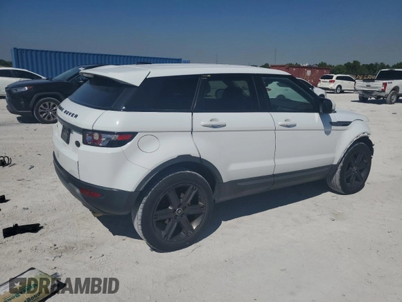 2013 Land Rover Range Rover Evoque Pure with VIN SALVN2BGXDH736845, listed as a Copart auction lot 49950925 with 142,783 mi miles and Salvage Title. Bid and sale history available at carsss.com. Image 3.