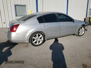2004 Nissan Maxima SE with VIN 1N4BA41E44C844009, listed as a Copart auction lot 77887584 with 252,152 mi miles and Salvage Title. Bid and sale history available at carsss.com. Image 3.