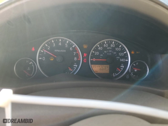 2005 Nissan Pathfinder LE with VIN 5N1AR18U45C788595, listed as a Copart auction lot 44402095 with 254,472 mi miles and Salvage Title. Bid and sale history available at carsss.com. Image 9.