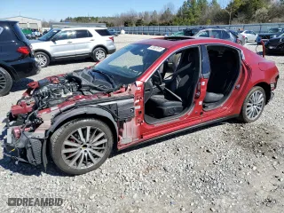 2018 Maserati Ghibli with VIN ZAM57XSA2J1300405, listed as a Copart auction lot 47807815 with 0 mi miles and Salvage Title. Bid and sale history available at carsss.com. Image 1.