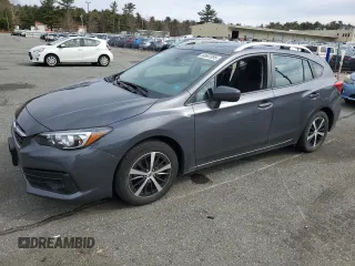 2021 Subaru Impreza Premium z VIN 4S3GTAD65M3707237, wystawiony jako Copart lot #50687095 z przebiegiem 38 687 mil mil oraz Szkoda całkowita • Salvage title. Historia ofert i sprzedaży dostępna na DreamBid. Obrazek 1.