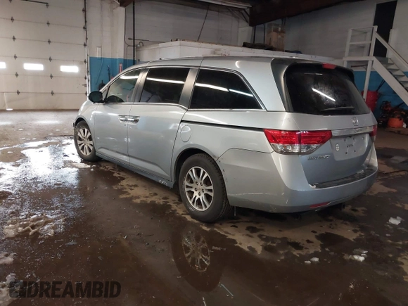 2017 Honda Odyssey EX-L with VIN 5FNRL5H62HB008134, listed as a IAAI auction lot 41378943 with 197,937 mi miles and . Bid and sale history available at DreamBid. Image 3.