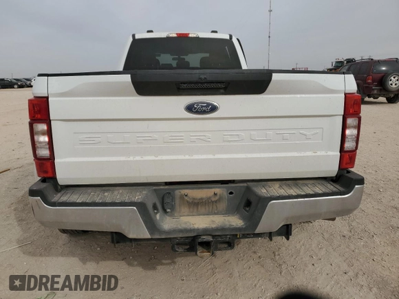 2022 Ford F-350 XL with VIN 1FT8W3DTXNEF30154, listed as a Copart auction lot 53496605 with 68,865 mi miles and Salvage Title. Bid and sale history available at DreamBid. Image 6.